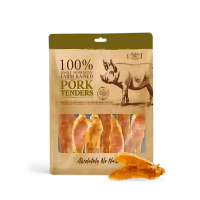 Absolute Bites Dog Treats Air Dried Pork Tenderloin 90g Absolute Bites Dog Treats Air Dried Pork Tenderloin 90g