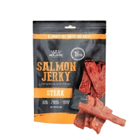 Absolute Holistic Dog Treat Jerky Salmon Steak 100g Absolute Holistic Dog Treat Jerky Salmon Steak 100g