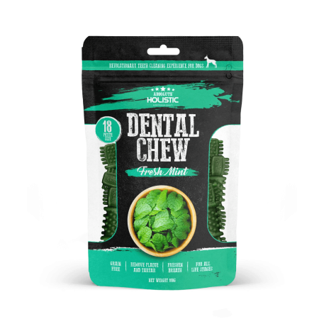 Absolute Holistic Dog Dental Multi Chew Mint 160g (3 Packs)