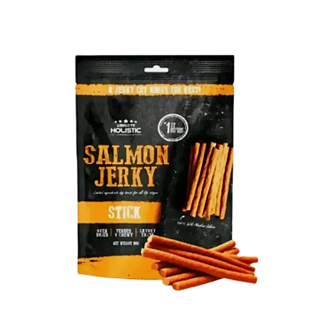 Absolute Holistic Dog Treat Jerky Salmon Stick 100g x 3