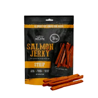 Absolute Holistic Dog Treat Jerky Salmon Strip 100g x 3