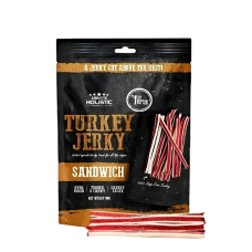 Absolute Holistic Dog Treat Jerky Turkey Sandwich 100g