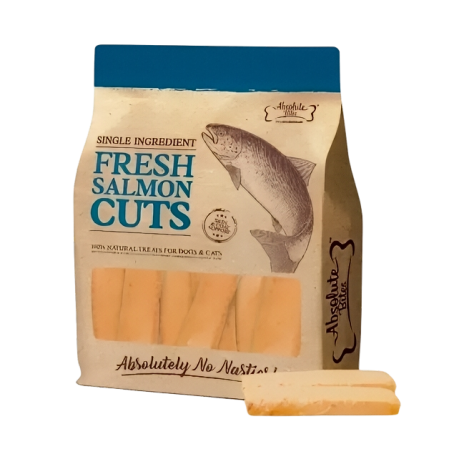 Absolute Bites Pet Treat Fresh Cuts Salmon Cuts 9 pcs