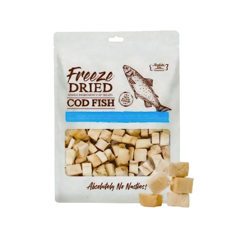 Absolute Bites Treat Cat Freeze-Dried Cod Fish 30g