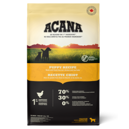 Acana Dog Dry Food Heritage Puppy Recipe  11.4kg