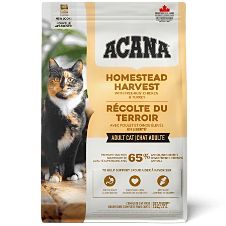 Acana Cat Dry Food Homestead Harvest 4.5kg