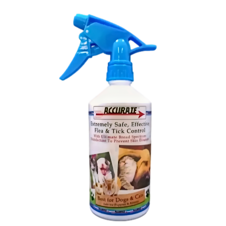 Accurate Pet Spray Tick & Flea 500ml