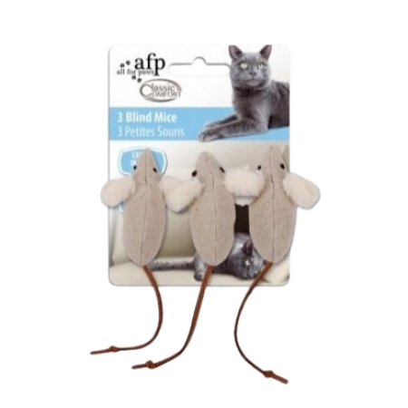 AFP Cat Toy Classic Comfort 3 Blind Mice