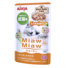 Aixia Cat Pouch Miaw Miaw Juicy Chic Thigh Flakes 60g
