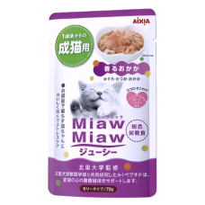 Aixia Cat Pouch Miaw Miaw Juicy Dried Bonito 60g