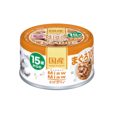 Aixia Canned Miaw Miaw 15+Yr Tuna w/Chic Fillet 60g Aixia Canned Miaw Miaw 15+Yr Tuna w/Chic Fillet 60g