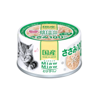Aixia Canned Miaw Miaw Chic Fillet w/Whitebait 60g (24 Cans) Aixia Canned Miaw Miaw Chic Fillet w/Whitebait 60g (24 Cans)