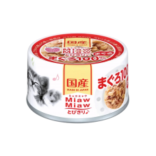 Aixia Canned Miaw Miaw Tuna 60g Aixia Canned Miaw Miaw Tuna 60g