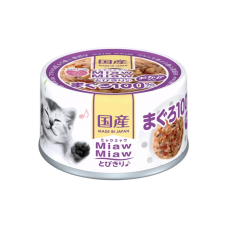 Aixia Canned Miaw Miaw Tuna w/Dried Skipjack 60g