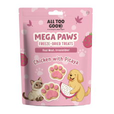 All Too Good Mega Paws Freeze-Dried Treats Chic w/Pitaya 54g All Too Good Mega Paws Freeze-Dried Treats Chic w/Pitaya 54g