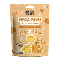 All Too Good Mega Paws Freeze-Dried Treats Chic w/Pumpkin 54g All Too Good Mega Paws Freeze-Dried Treats Chic w/Pumpkin 54g