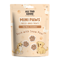 All Too Good Mini Paws Freeze-Dried Treats Duck 54g
