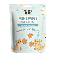 All Too Good Mini Paws Freeze-Dried Treats Lamb w/Wolfberry 54g All Too Good Mini Paws Freeze-Dried Treats Lamb w/Wolfberry 54g