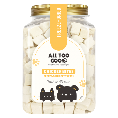 All Too Good Freeze-Dried Treats Chicken Bites 120g