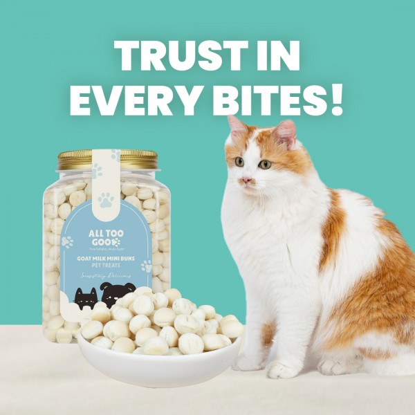 All Too Good Treats Goat Milk Mini Buns 450g