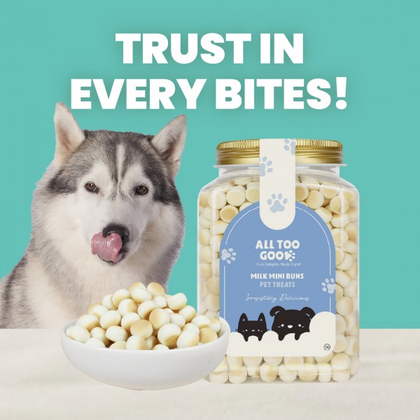 All Too Good Treats Milk Mini Buns 500g
