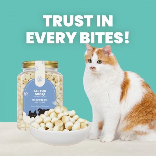 All Too Good Treats Milk Mini Buns 500g