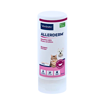 Allerderm Pets Shampoo Sensitive Skin 250ml