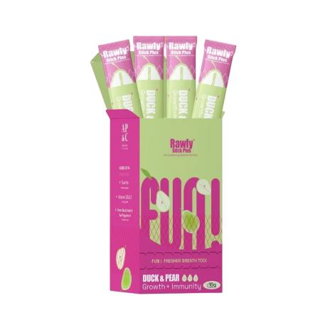 Amelisa Pet & Co Pets Rawly Stick Plus Duck & Pear 22pcs