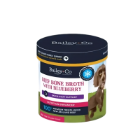 Bailey+Co Dog Beef Broth w/Blueberry Skin & Coat Health 35g Bailey+Co Dog Beef Broth w/Blueberry Skin & Coat Health 35g
