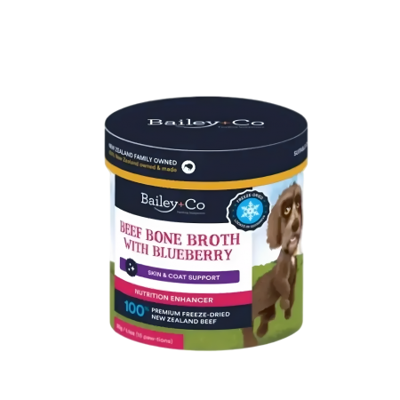 Bailey+Co Dog Beef Broth w/Blueberry Skin & Coat Health 35g