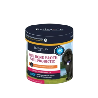 Bailey+Co Dog Beef Broth w/Probiotic Digestive Health 35g