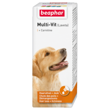 Beaphar Multi-Vit Liquid Laveta with Carnitine for Dog 50ml