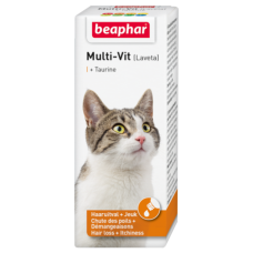 Beaphar Multi-Vit Liquid Laveta with Taurine for Cat 50ml