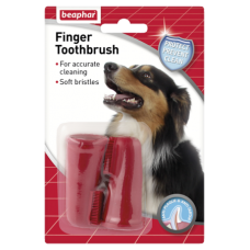 Beaphar Toothbrush Finger for Dogs and Cats 2's