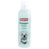 Beaphar Transparent Shampoo White Coat Aloe Vera for Dog 250ml