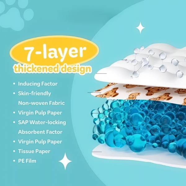 Dono's Diary Pee Pad Bear S (100pcs)