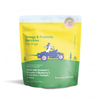 Because Animals Omega & Probiotic Sprinkles for Dogs 124g