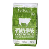 Petkind Green Beef Tripe Formula Dog Dry Food 25lb