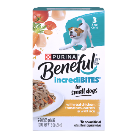 Beneful Dog Canned Food Chic & Wild Rice in Gravy 85gx3 (4 packs)