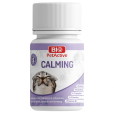 Bio PetActive Calming Tablet for Cats 30g (60 Tabs)