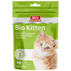 Bio PetActive Food Supplement Cat Milk Replacer for Kittens & Mother 200g