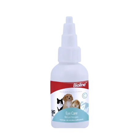 Bioline Eye Care Drops for Cats & Dogs 50ml