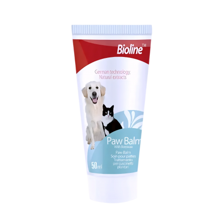 Bioline Pawcare Balm with Beewax for Cats & Dogs 50g