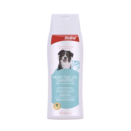 Bioline Shampoo Neem Tree Flea & Tick for Dogs 250ml