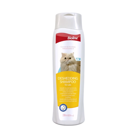 Bioline Shampoo Deshedding for Cats 200ml