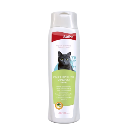 Bioline Shampoo Insect Repellant for Cats 200ml