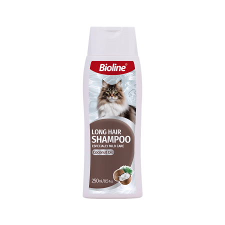 Bioline Shampoo Long Hair for Cats 250ml
