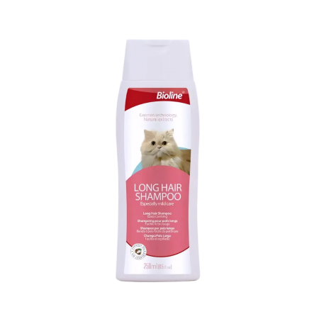 Bioline Shampoo Long Hair for Cats 250ml