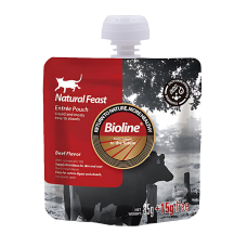 Bioline Cat Pouch Beef Feast 85g