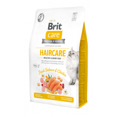 Brit Care Cat Dry Food Grain-Free Haircare Healthy Shiny Coat 2kg